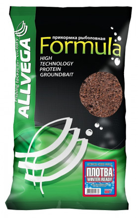 Прикормка зимняя Allvega Formula Winter Ready плотва 0.9кг