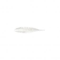 Мягкая приманка Brown Perch Fishanta Белый 40мм 0,5гр цвет 018 14 шт