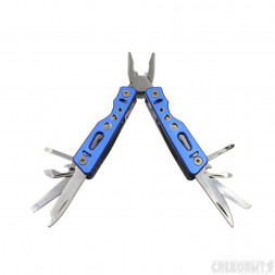 Мультитул плоскогубцы Следопыт, 70х35х15 мм 9 предметов, в чехле, на блистере